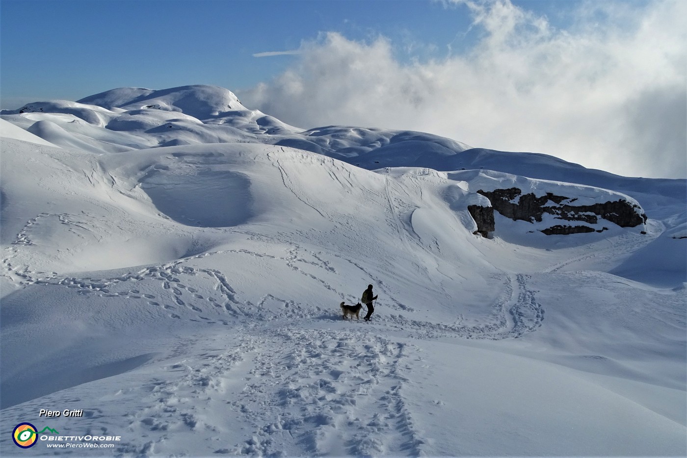 74 Bellissima discesa sulla neve !.JPG